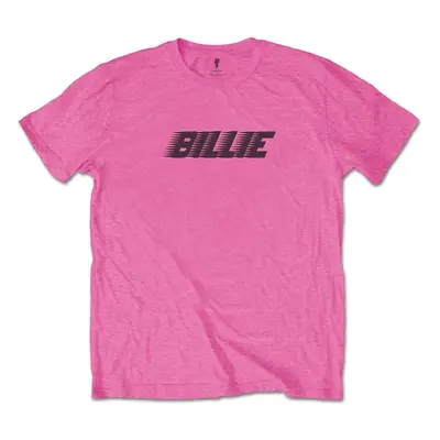 Billie Eilish Tričko Racer Logo & Blohsh Unisex Pink