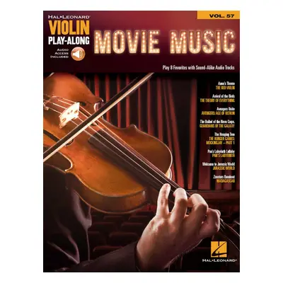 Hal Leonard Movie Music Violin Noty