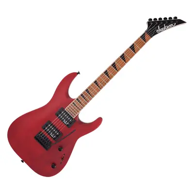 Jackson JS Series Dinky Arch Top JS24 DKAM Caramelized MN Red Satin Elektrická kytara