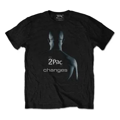 2Pac Tričko Changes Unisex Black