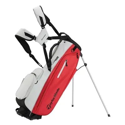 TaylorMade Flextech Stand Bag Silver/Red