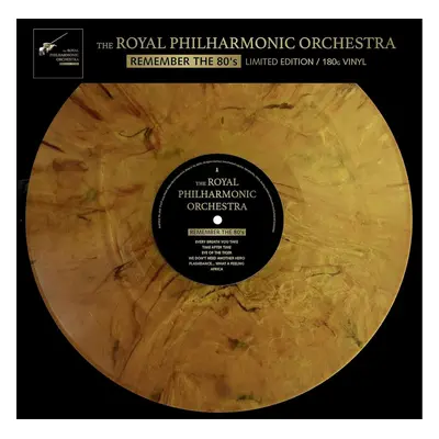 Royal Philharmonic Orchestra Remember The 80's (Golden Marbled Coloured) (LP)