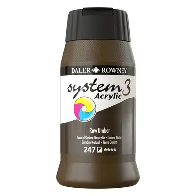 Daler Rowney System3 Akrylová barva Raw Umber ml ks