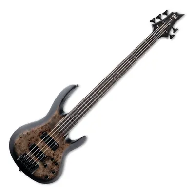 ESP LTD B-5E Charcoal Burst Satin 5-strunná baskytara