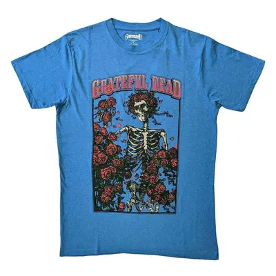 Grateful Dead Tričko Bertha & Logo Unisex Blue