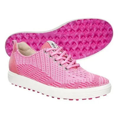 Ecco Casual Hybrid Pink/Fandango Dámske golfové boty