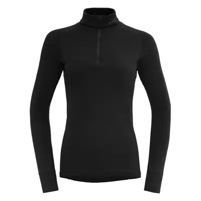 Devold Duo Active Merino Zip Neck Woman Black Termoprádlo