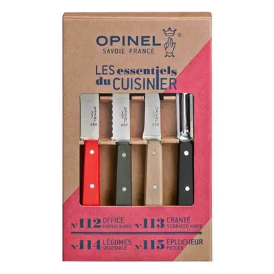 Opinel Les Essentiels Loft Box Set Piknikový, kuchyňský nůž