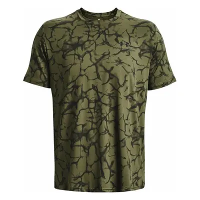 Under Armour Men's UA Rush Energy Print Marine OD Marine OD Green/Black Fitness tričko