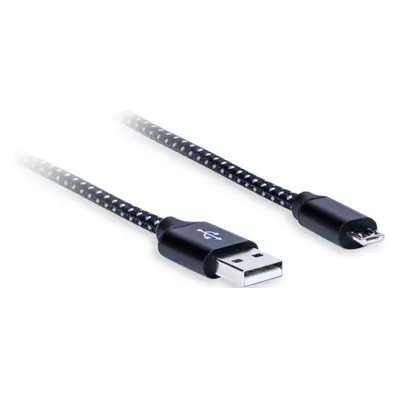 AQ Premium PC64010 m Bílá-Černá Hi-Fi USB kabel