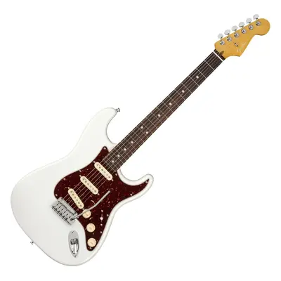 Fender American Ultra Stratocaster RW Arctic Pearl Elektrická kytara