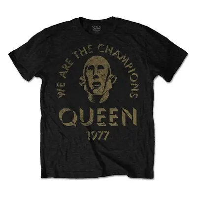 Queen Tričko We Are The Champions Unisex Black