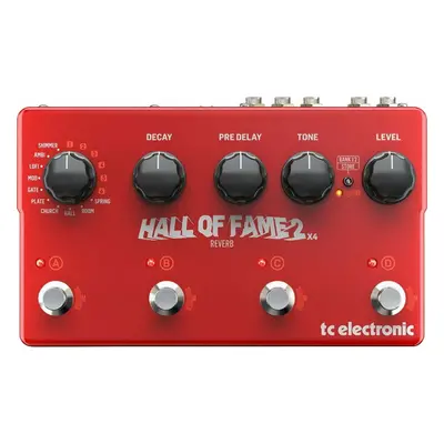 TC Electronic Hall Of Fame 2X4 Reverb Kytarový efekt