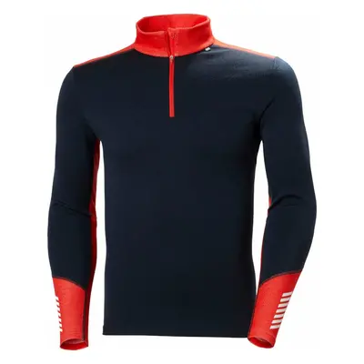 Helly Hansen Lifa Merino Midweight 1/2 Zip Navy Technická spodní vrstva