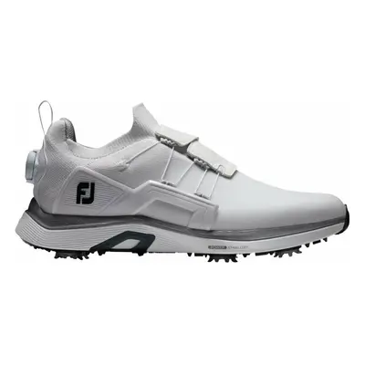 Footjoy Hyperflex BOA White/White/Black Pánské golfové boty