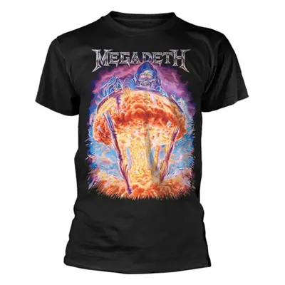 Megadeth Tričko Bomb Splatter Black