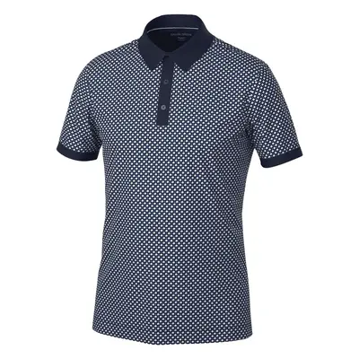 Galvin Green Mate Mens Cool Grey/Navy Polo košile