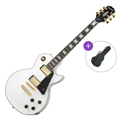 Epiphone Les Paul Custom SET Alpine White Elektrická kytara