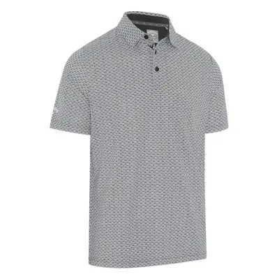 Callaway Tee Allover Print Mens Caviar Polo košile