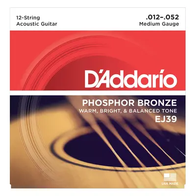 D'Addario EJ39 Struny pro akustickou kytaru