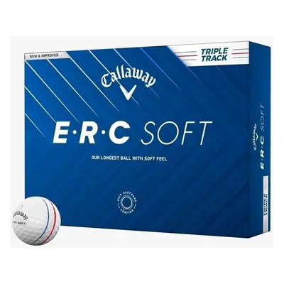 Callaway ERC Soft White Triple Track Golfové míčky