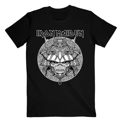 Iron Maiden Tričko Senjutsu Samurai Graphic White Unisex Black