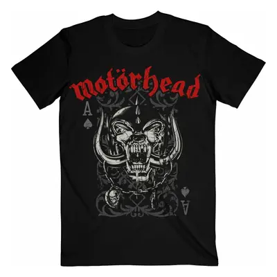 Motörhead Tričko Playing Card Unisex Black