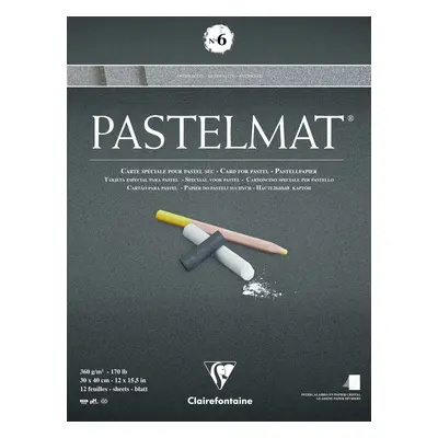 Clairefontaine Pastelmat Glued Pad N6 Skicář g