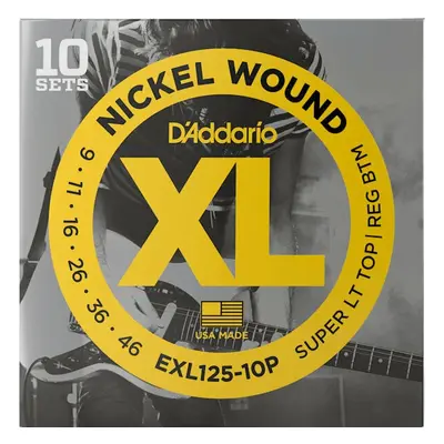 D'Addario EXL125-10P Struny pro elektrickou kytaru