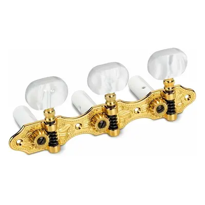 Schaller HGO Baseplate L Gold Ladící mechanika pro kytaru