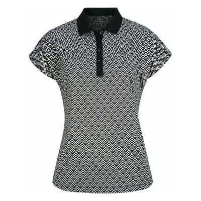 Callaway Womens Chev Geo Caviar Polo košile