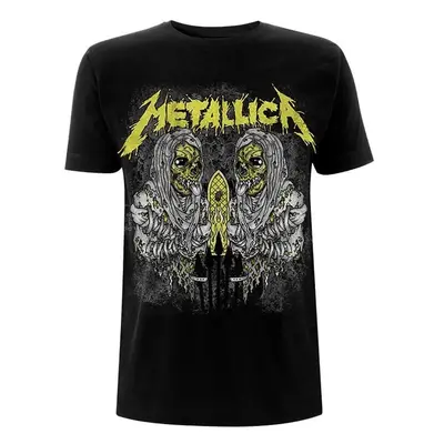 Metallica Tričko Sanitarium Unisex Black