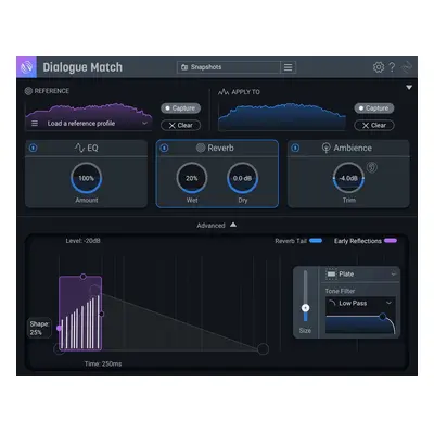 iZotope Dialogue Match (Digitální produkt)