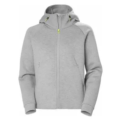 Helly Hansen Women's HP Ocean 2.0 Full-Zip Sailing Bunda Grey Melange