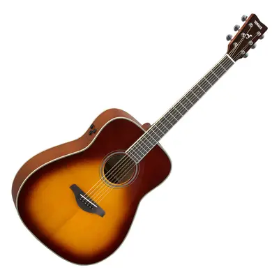 Yamaha FG-TA Brown Sunburst Elektroakustická kytara Dreadnought