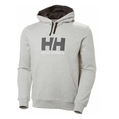 Helly Hansen Men's HH Logo Mikina s kapucí Grey Melange