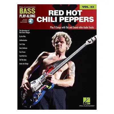 Red Hot Chili Peppers Bass Guitar Noty