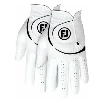 Footjoy Weathersof Golf (2 Pack) White/Black Levá ruka Pánské rukavice