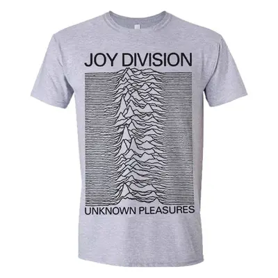 Joy Division Tričko Unknown Pleasures Grey