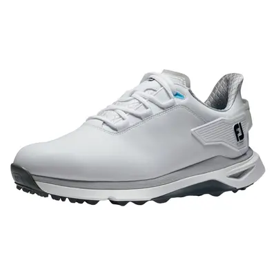 Footjoy PRO SLX White/White/Grey Pánské golfové boty