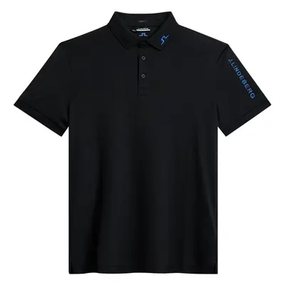 J.Lindeberg Tour Tech Slim Fit Mens Nautical Blue Polo košile