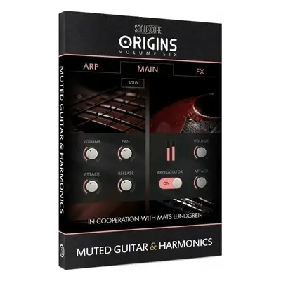 BOOM Library Sonuscore Origins Vol.6: Muted Guitar & Harmonics (Digitální produkt)