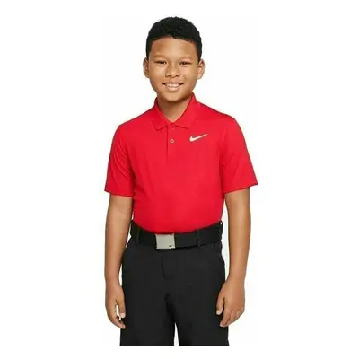 Nike Dri-Fit Victory Boys Golf University Red/White Polo košile