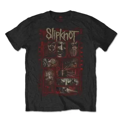 Slipknot Tričko Sketch Boxes Unisex Black