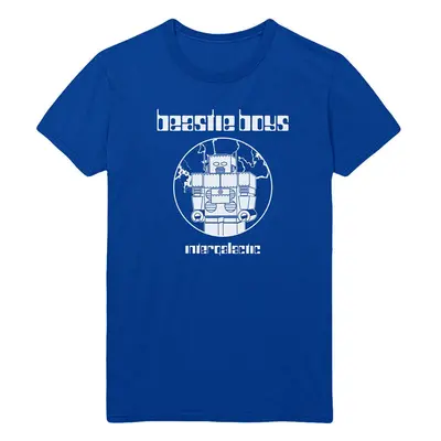 Beastie Boys Tričko Intergalactic Unisex Royal Blue