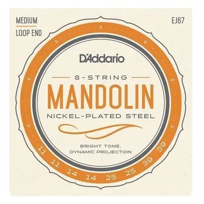 D'Addario EJ67 Struny pro mandolínu