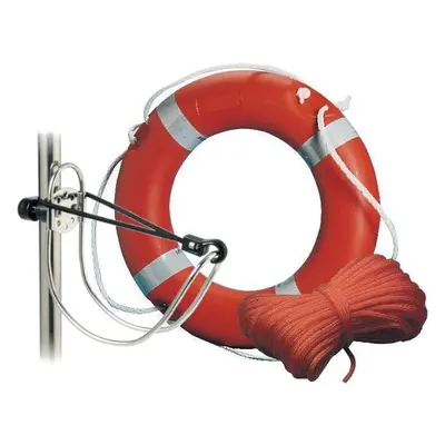 Osculati MED-approved Ring Lifebuoy + Rope + Bracket SET Lodní záchranné prostředky