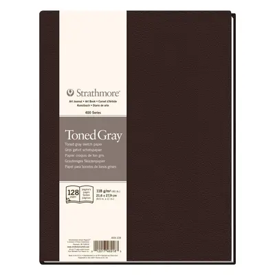 Strathmore Serie Toned Gray Hardbound Book Skicář g