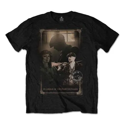 Peaky Blinders Tričko Shotgun Unisex Black