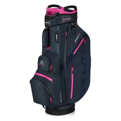 Big Max Dri Lite Sport Steel Blue/Fuchsia Cart Bag